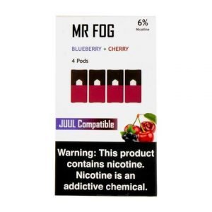 Mr Fog Blueberry + Cherry 4 Pods