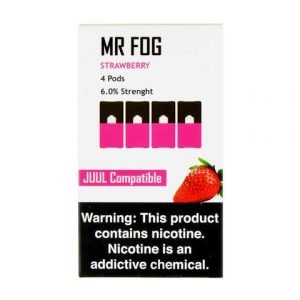 Mr Fog Strawberry 4 Pods