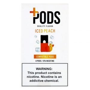 Plus Pods Iced Peach Pack of 4