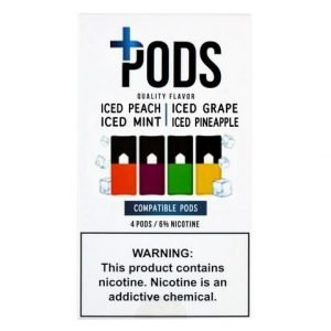Plus Pods Iced Multipack Pack of 4