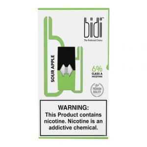 Bidi Sour Apple 4 Pods